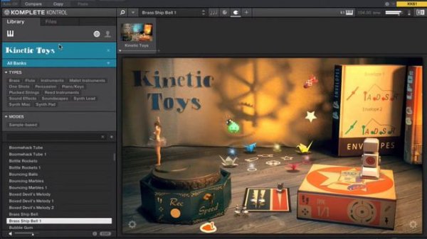 Kinetic Toys Preset Playthrough (A - C) – Native Instruments Kontakt/Komplete Kontrol