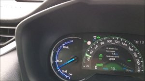 Toyota Rav 4 Hybrid 2020 Тестдрайв функции EV MODE  пятого поколения#Рав4#Гибрид#NewRav4#ToyotaRav4