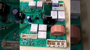 SIEMENS/ BOSH washer dryer PCB Resistor burn. AKO-731799-10