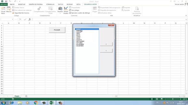 Tips VBA en Excel-ListBox1 Botón: Avanzar-Retroceder смотреть онлайн