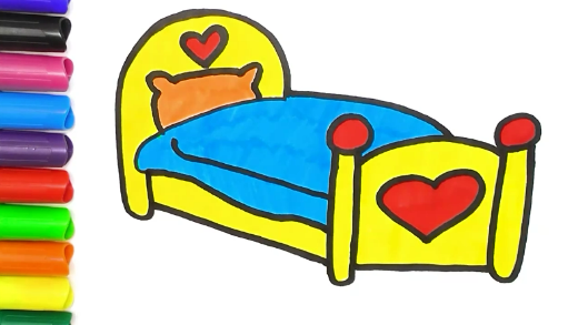 Рисуем Кроватку смотреть онлайн