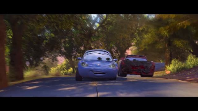 How Lightning McQueen Met Sally | Pixar Cars смотреть онлайн