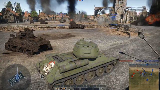 обзор танка в war tander т-34-84(д-5т) смотреть онлайн
