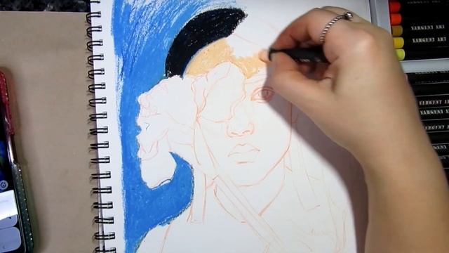 Распаковка масляной пастели, первое впечатление.#маслянаяпастель смотреть онлайн