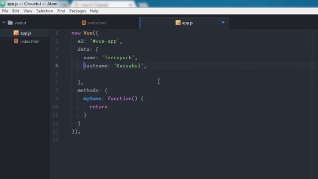 Vue JS ตอนที่ 2 การใช้งาน methods พื้นฐาน смотреть онлайн