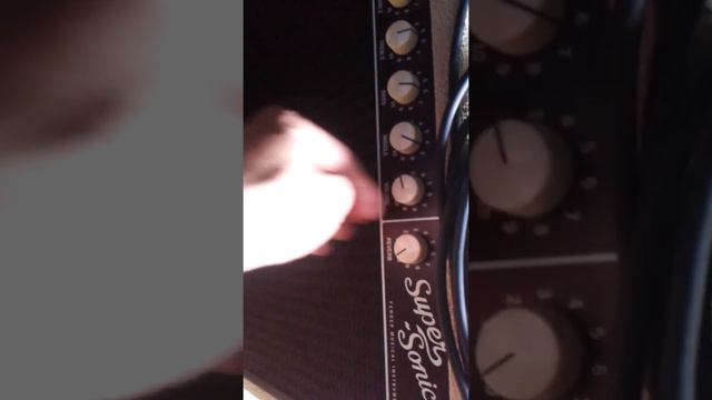 Fender Supersonic reverb problem смотреть онлайн