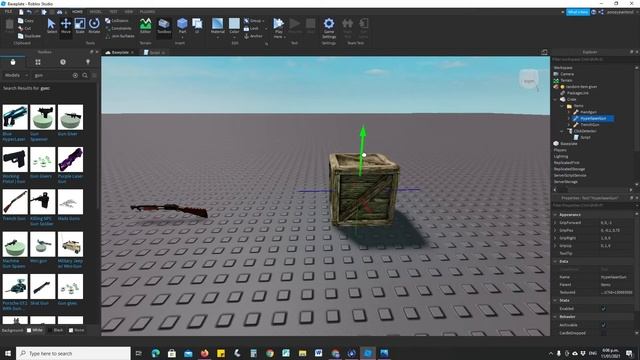 How to make a random item giver in roblox studio смотреть онлайн
