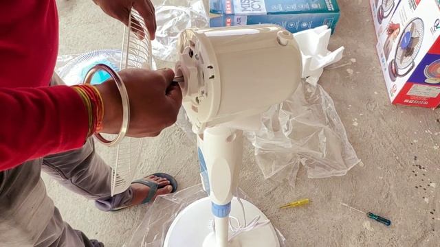 How to installation Process of USHA Pedestal Fan, Fan Feeting and running смотреть онлайн
