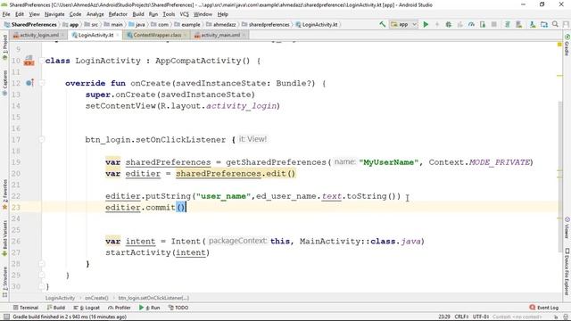 Data Storage - Android tutorial - Shared Preferences смотреть онлайн