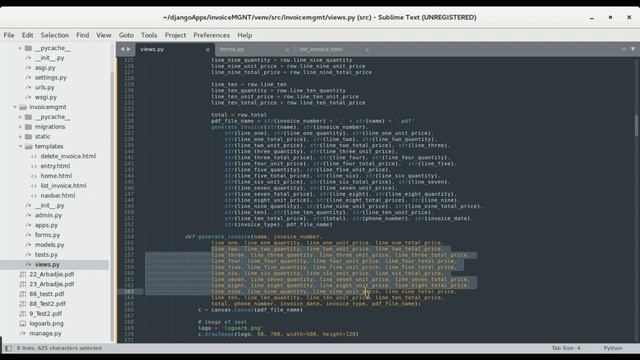 28 How to MASS GENERATE PDF files in Django - INVOICE MANAGEMENT SYSTEM смотреть онлайн