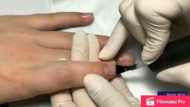 Капець Ногтю/ чиним ноготь/ меняем форму ногтей/ идеальные блики смотреть онлайн