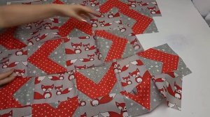 Лоскутное одеяло. Просто и очень красиво