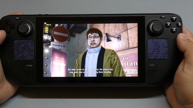 Judgment Gameplay on Steam Deck смотреть онлайн