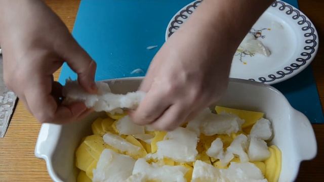 ЗАПЕКАНКА картофельная с рыбой (ПАЛТУС) смотреть онлайн