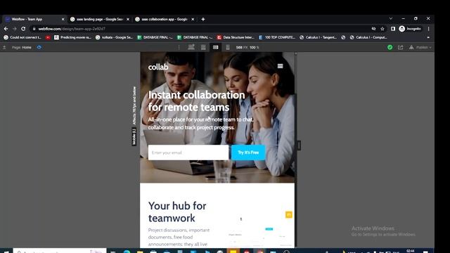 Fully Responsive Website design Using Webflow for my Client смотреть онлайн