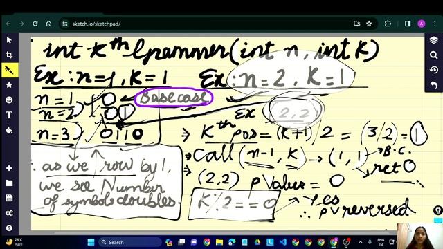 K-th Symbol in Grammar - LeetCode- 779 - Java Solution смотреть онлайн