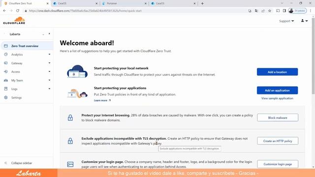 Cómo configurar Cloudflare Tunnels para acceder a una IP en red interna смотреть онлайн