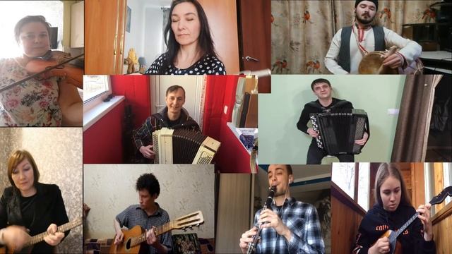 Оркестр Государственного ансамбля танца "Марий Эл". Танец прибельских мари. Играем дома смотреть онлайн