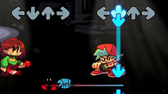 FNF: Fallen Song (Chara vs BF): Epic Musical Showdown of Gaming Titans! смотреть онлайн