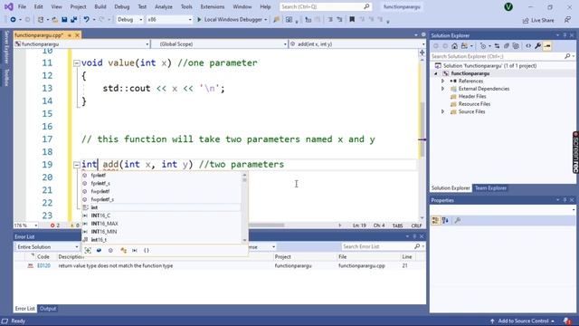 #parameters #arguments #programming Introduction to Functions Parameters & Arguments in C++ смотреть онлайн