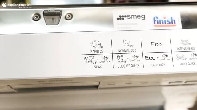 Smeg DWA6314W Freestanding Dishwasher смотреть онлайн
