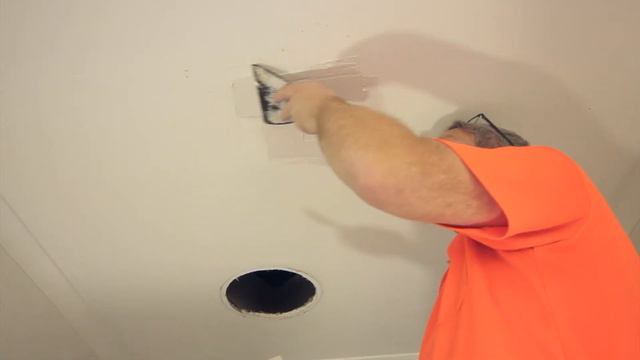 How to fix a hole in a plaster or drywall ceiling смотреть онлайн