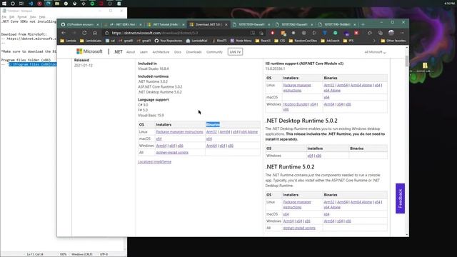 Tutorial for C#/.NET SDKs not installing (Fix) 2021 aka The application 'new' does not exist. смотреть онлайн