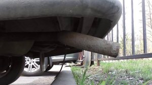 Звук прогоревшего глушителя ВАЗ 2115