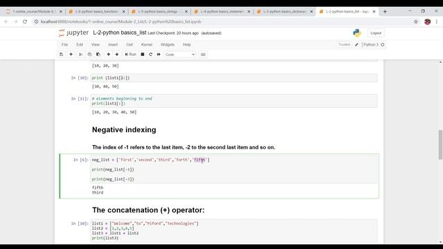 L-2 List in Python and List Methods | Python for Data Science смотреть онлайн