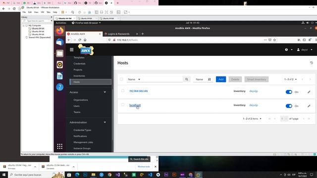 Instalacion ansible con docker y awx смотреть онлайн