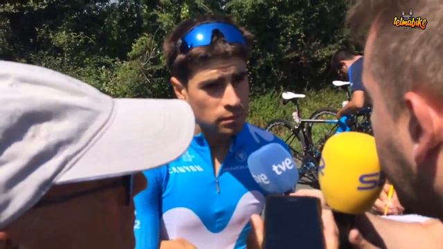 Mikel Landa entrevista antes de la etapa 2 tour de francia 2018 смотреть онлайн