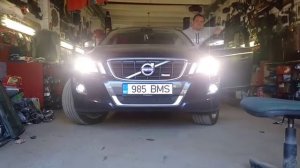ПТФ при поворотах Volvo XC60 2010