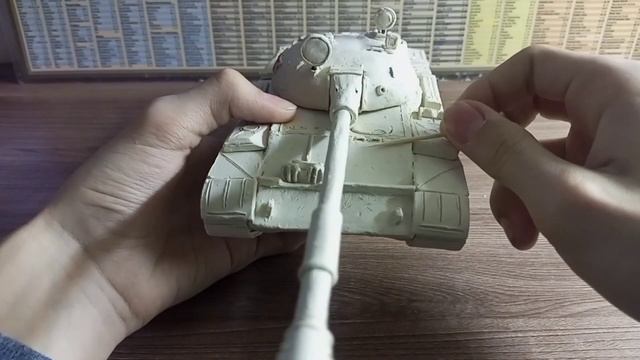 Танк Т-62А из пластилина. смотреть онлайн