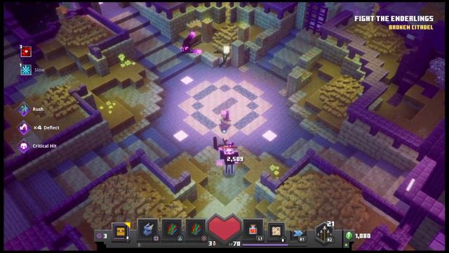 Minecraft dungeons Echoing void смотреть онлайн