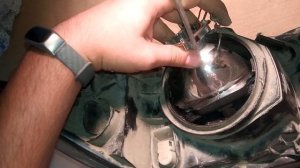 Снятие отражателя+линзы без разбора фары Рено Меган 2