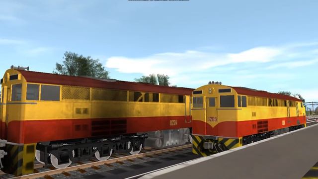 Simulación: FPD7 argentinas en Trainz 2009 (Época estatal) смотреть онлайн