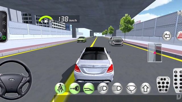 Gift box of Mercedes car 3D driving class gameplay unlock car смотреть онлайн