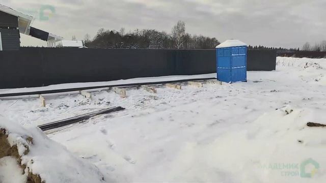 Подготовка к заливке фундамента двухэтажного дома 143 м2 из газоблока в д.Степаньково смотреть онлайн