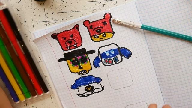 Brawl Stars рисунки для детей смотреть онлайн