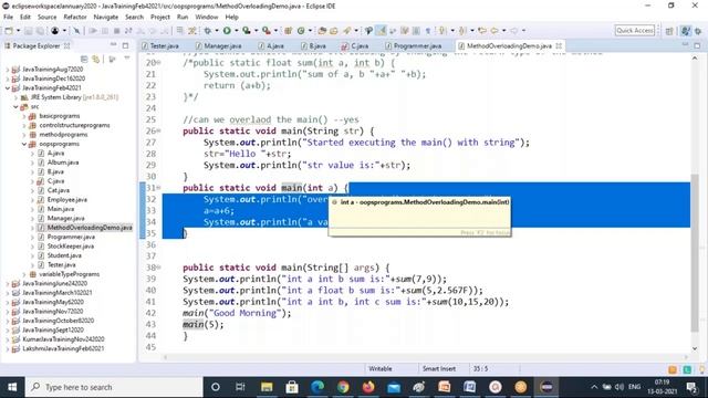 VIDEO#29--JAVA OOPS INHERITANCE POLYMORPHSYM MARCH13 2021 смотреть онлайн
