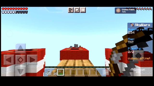 MINECRAFT PE - SKY WARS FEAT @085walkerff2 #minecraft #mojang #mcpe смотреть онлайн