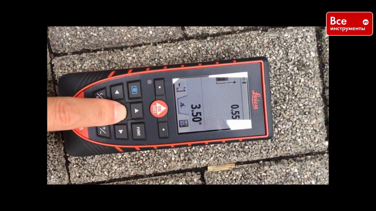 Лазерный дальномер Leica Disto D510 и Leica Disto Sketch