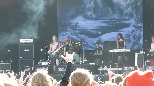 Ensiferum - Iron (live) @ Summer Breeze Festival 2010 (HD) смотреть онлайн