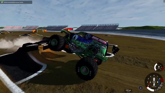 BeamNG Monster Truck UPDATE! New Trucks, Crashes & Crushing Traffic! - BeamNG Drive Mods смотреть онлайн