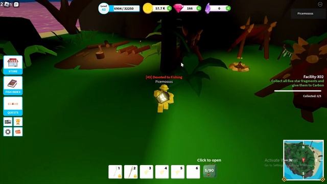 How to find all 5 star fragments in fishing simulator! смотреть онлайн