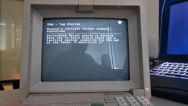 Minitel as a stand-alone wireless client for Telnet - SSH - Websocket смотреть онлайн