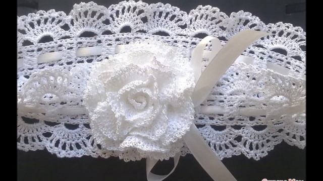 Ободок Крючком - 2019 / Crochet Bezel / Lünette Haken смотреть онлайн