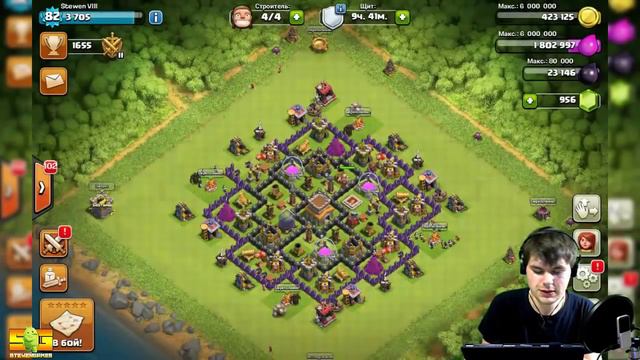 CLASH OF CLANS || ТОП МИКС НА ТРИ ЗВЕЗДЫ (ЛЕВАЯ БАЗА) смотреть онлайн