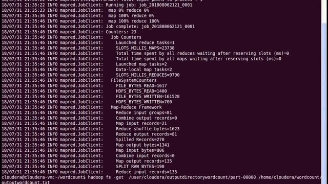 Map Reduce Program in Cloudera by P KALYAN CHAKRAVARTHY. (VIIT) смотреть онлайн