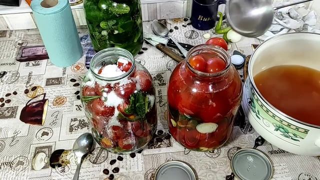 Опять экспериментирую. Помидоры и томатный соус. смотреть онлайн